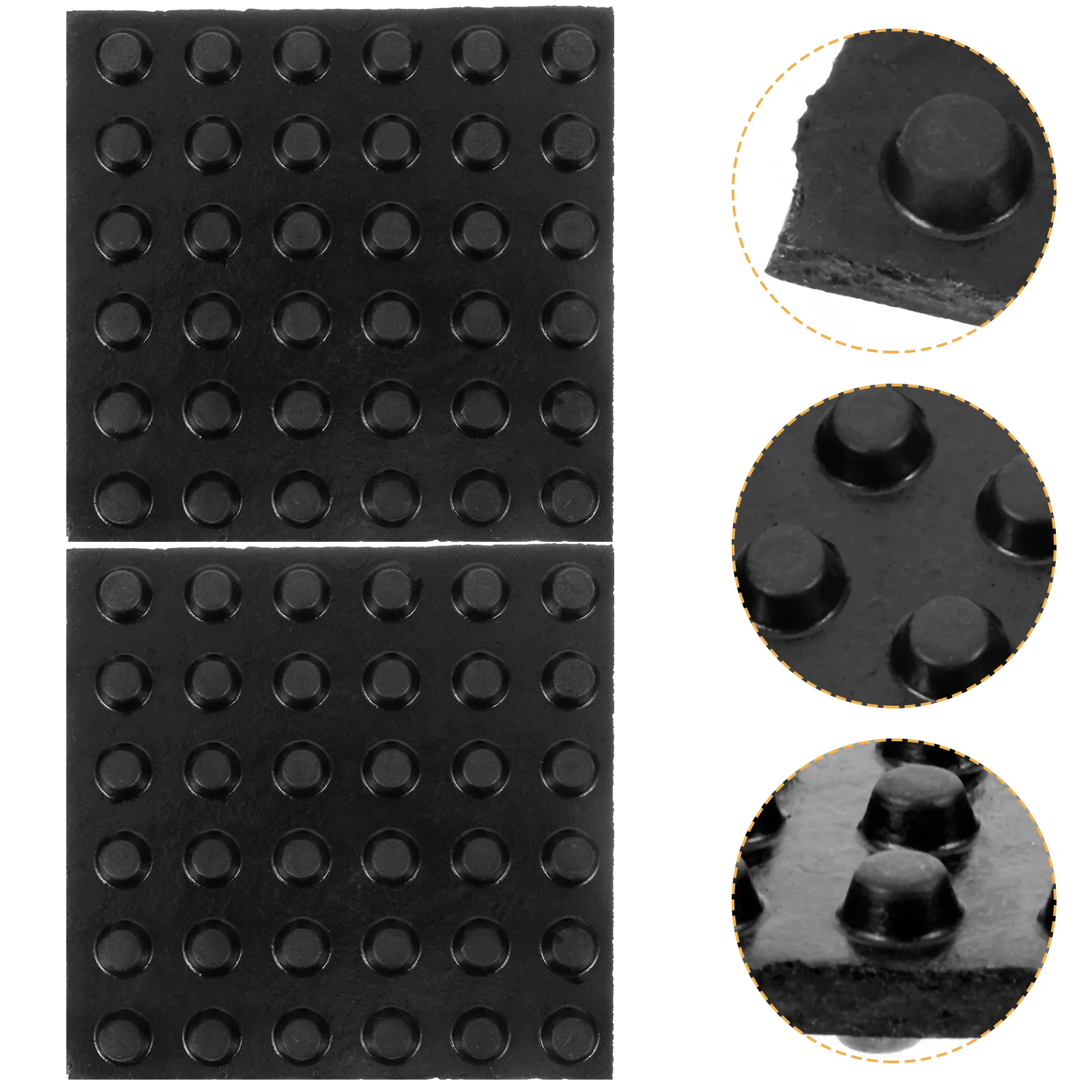 4 Pcs Shock Absorber Washer Anti Vibration Pad Absorbing Mat for Washing Machine Noise Dampening