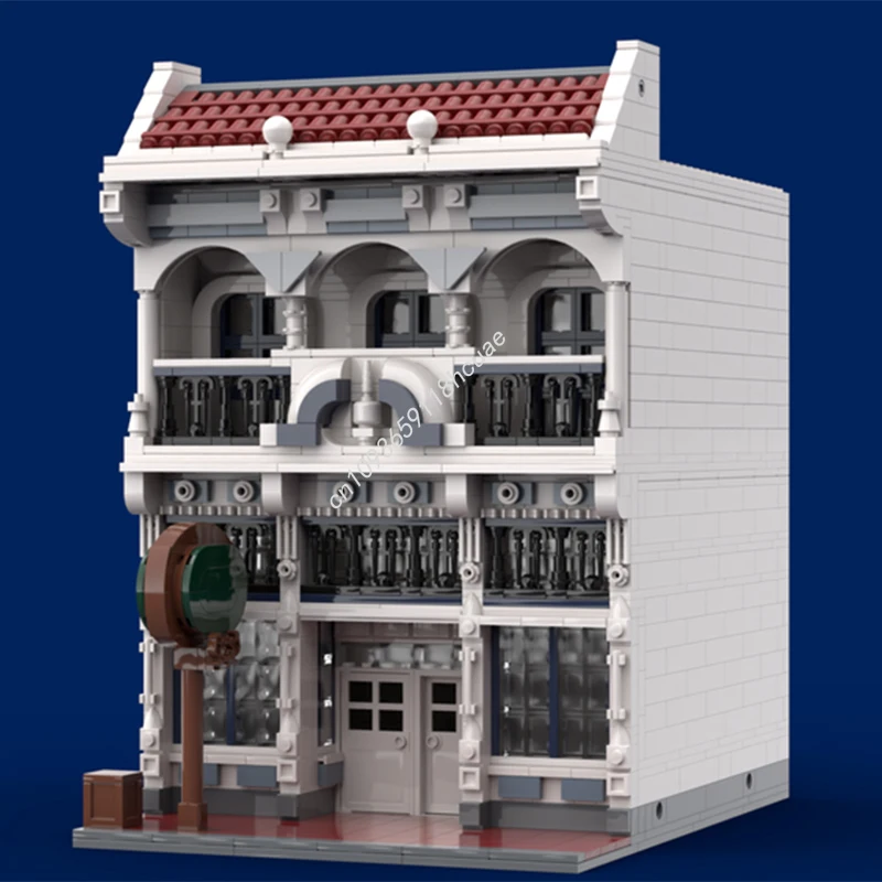 

1469 шт. MOC Волшебное Королевство Зал Чемпионов Диснея Строительные блоки для развития терпения и концентрации Рождественская игрушка в подарок