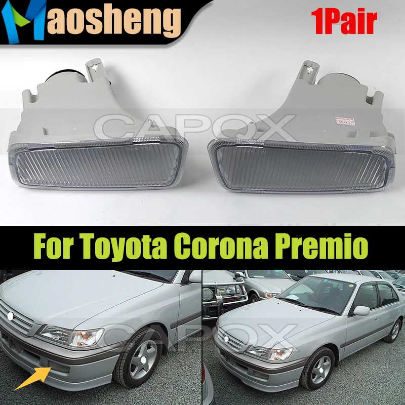 

1Pair Front Fog Lamp For Toyota Corona Premio ST210 AT210 ST215 Fog Lamp Driving Light