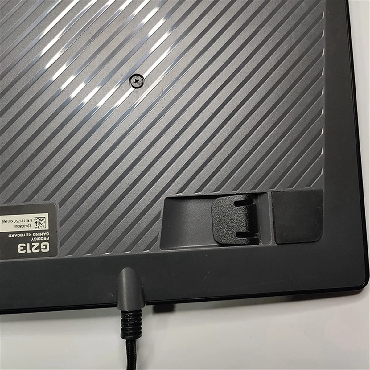 ABJZ 1 زوج لوحة المفاتيح إمالة الساق القدم حامل ل G213 لوحة المفاتيح قوس الساق حامل قدم جبل حامل استبدال مجموعة