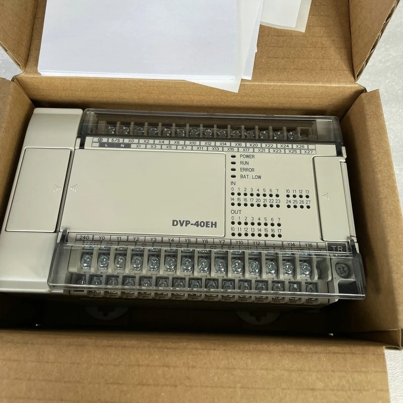 Original DVP40EH00T3 PLC programmable controller 40-point host module, transistor output