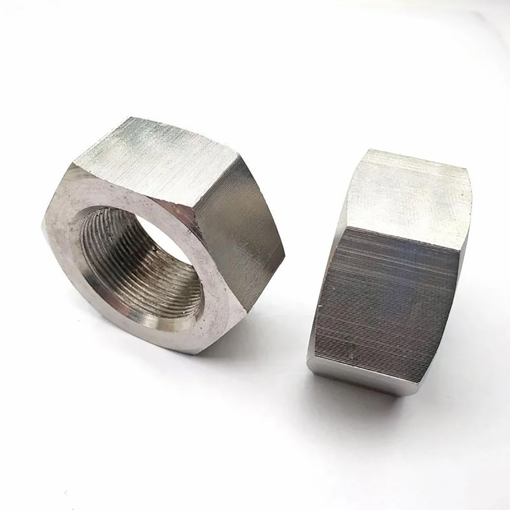 Metric Fine Thread Hexagon Nut 304 Stainless Steel Complete Sizes M4 To M24 Assembly Fittings Solid Build High Precision Design