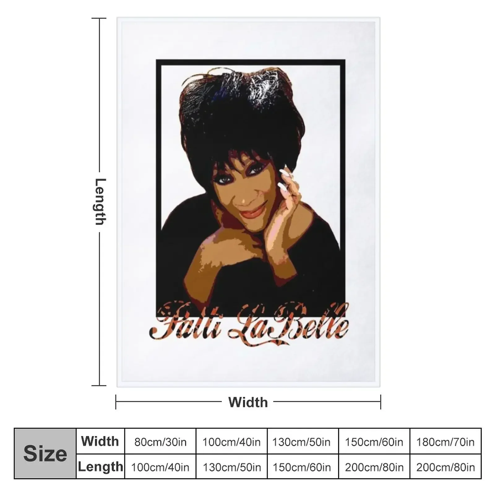 New Patti LaBelle Throw Blanket Large christmas gifts Blankets