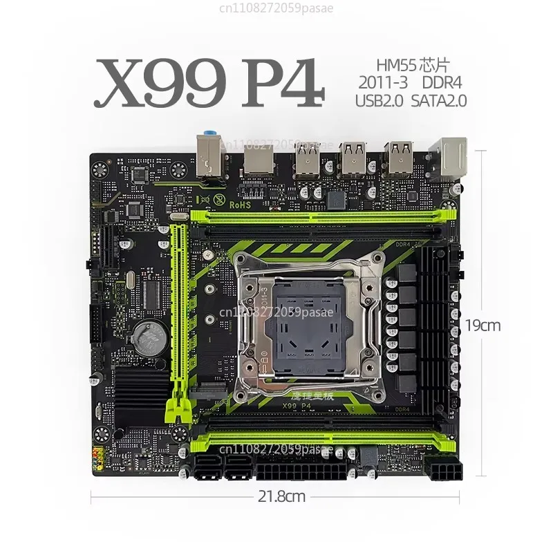 X99-P4 2011-3 Main Board ECC Server DDR4 X99 2660V3 2680V4