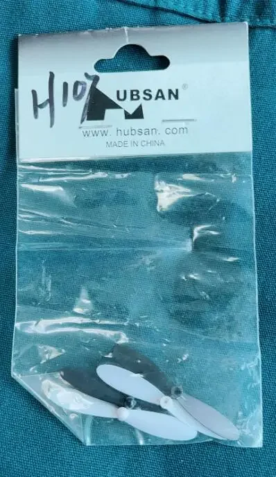 Original Hubsan X4 H107 Propeller Blades Props 2CW +2CCW Rc Drone Quadcopter H107L H107C H107D JXD385 X4