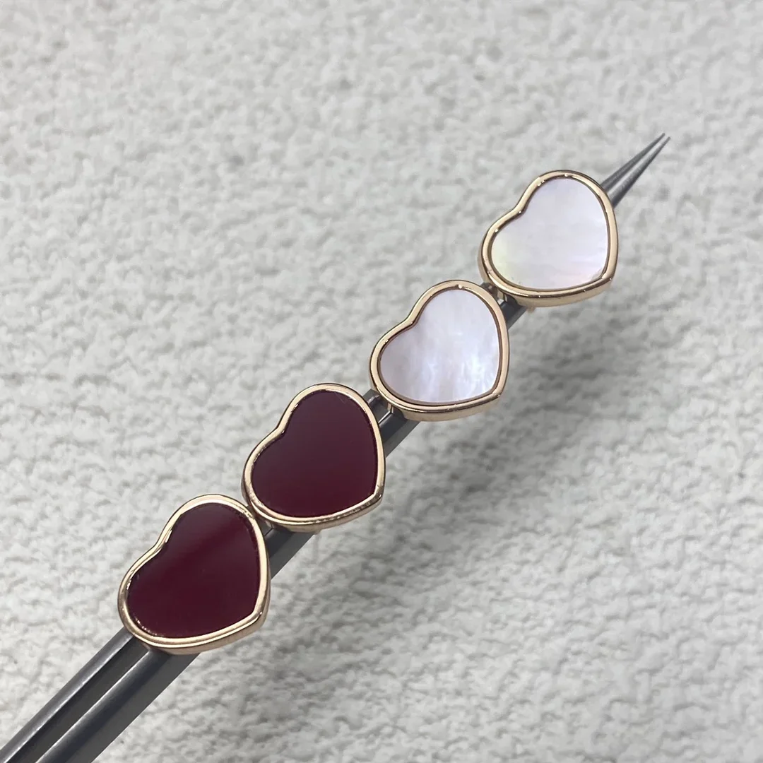 

The 2025 new Fritilbe love earrings unique simple light luxury earrings for women's exquisite fashion high-quality jewelry gifts
