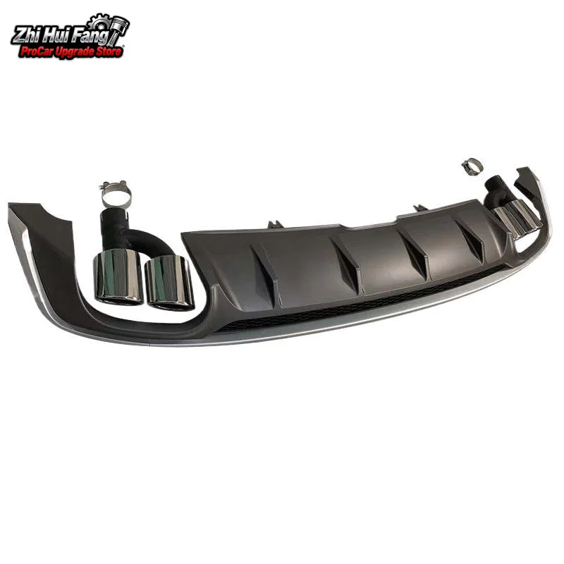 

Подходит для 17-19 A5 S5, модифицированного S5, задней губы, хвостового горла, поддельного четырехвыпускного выхлопа