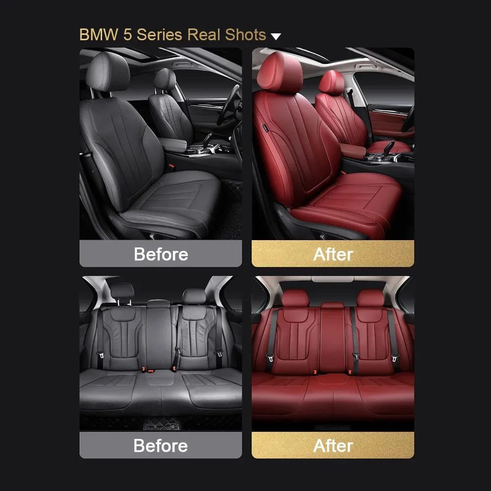 Für VW Volkswagen Scirocco 2010 2011 2012 2013 2014 2015 2016 2017 Kunstleder Maßgefertigte Autositzbezüge Set Schutz Zubehör – Detail 31