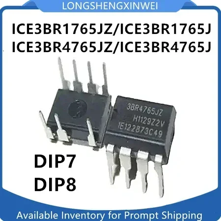 1PCS NEUE ICE3BR1765JZ 3BR1765J ICE3BR4765JZ 3BR4765J LCD DIP7/8
