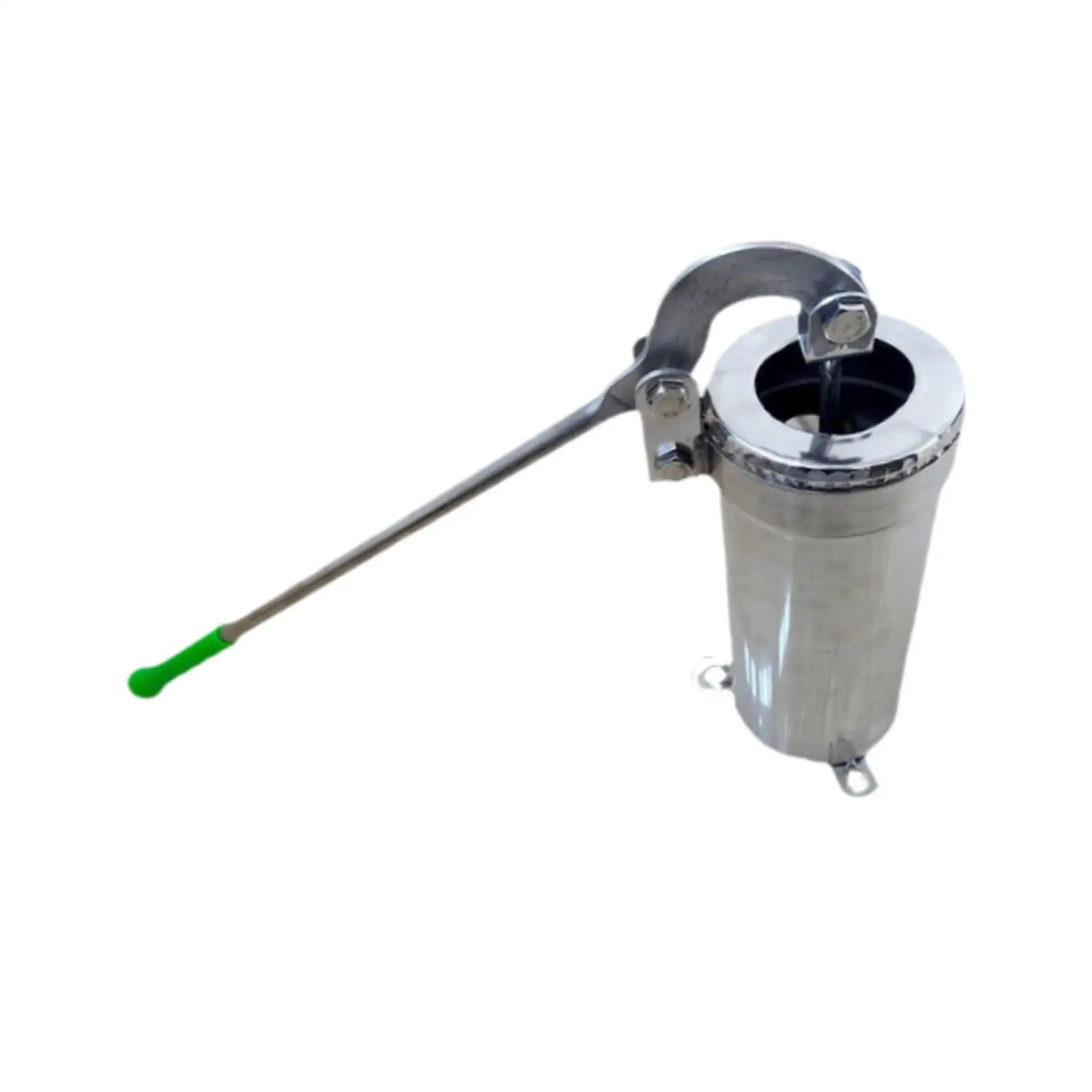 Manual Garden Well Pump Compact Stainless Steel Hollow Handle for Backyard Landscaping Irrigation Tasks