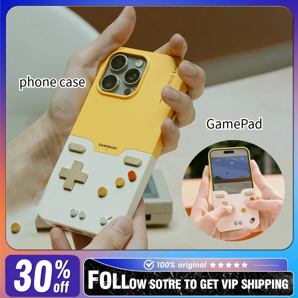 

2-в-1 Bitmolab Gamebaby креативный чехол для мобильного телефона игровая консоль GBA GBC NES игровой контроллер для игры на самолетах