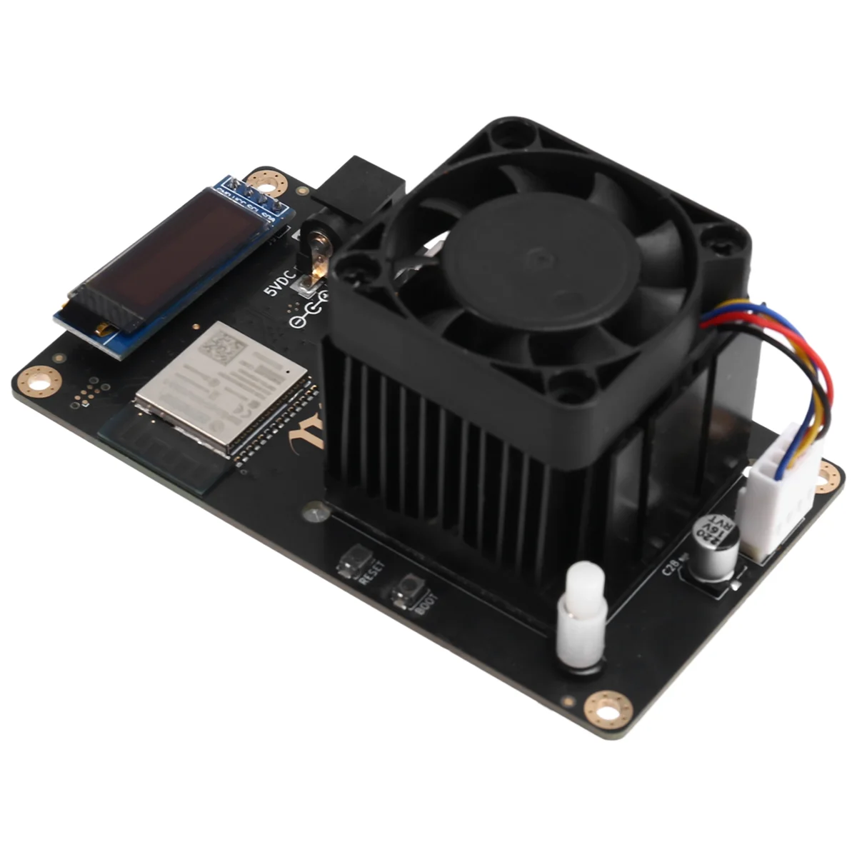 X61A_Bitaxesupra 401 Solo Miner Bitaxe 13 Вт BM1368 ASIC Chip EU PLUG