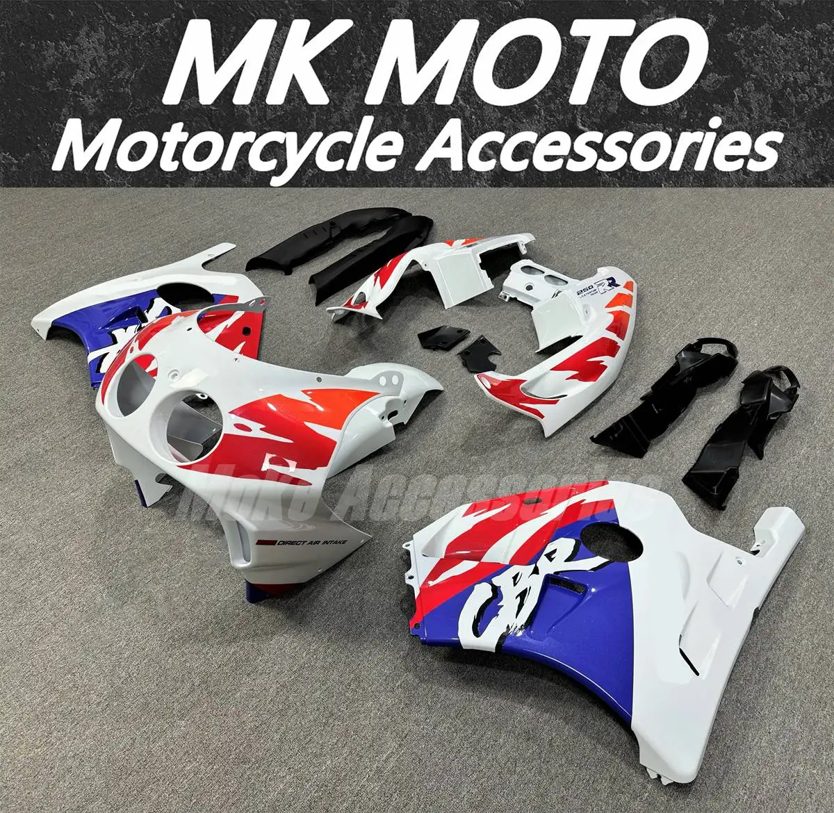 Motorcycle Fairings Kit Fit For Cbr250rr Mc22 1990 1991 1992 1993 1994-1999 Bodywork Set High Quality Injection White Blue Red