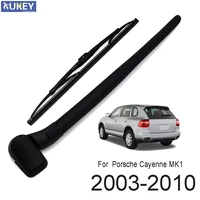 Xukey Kit de escobilla de brazo de limpiaparabrisas trasero para Porsche Cayenne S 955 2010 2009 2008 2007 2006 2005 2004 2003 2002