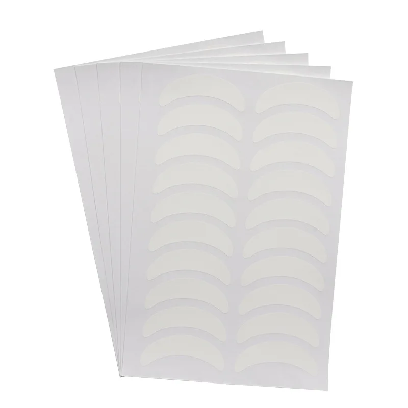 100 p/set novos remendos de papel cílios sob almofadas de olho lash enxertia extensão dos olhos dicas adesivo envolve compõem ferramentas atacado