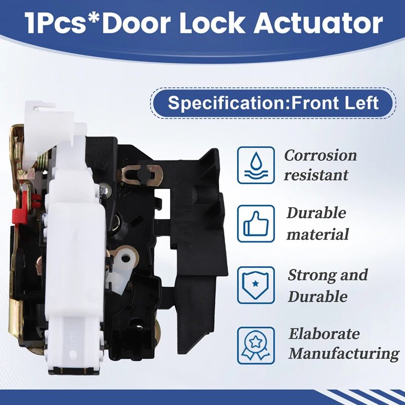 Super Sale 2 Pins Front Left Side Electric Door Lock Actuator for Renault Duster Lodgy Dacia Dokker Oroch 805035239R