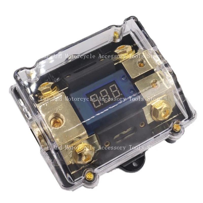 

Модификация автомобиля Аудио Прозрачный держатель предохранителя