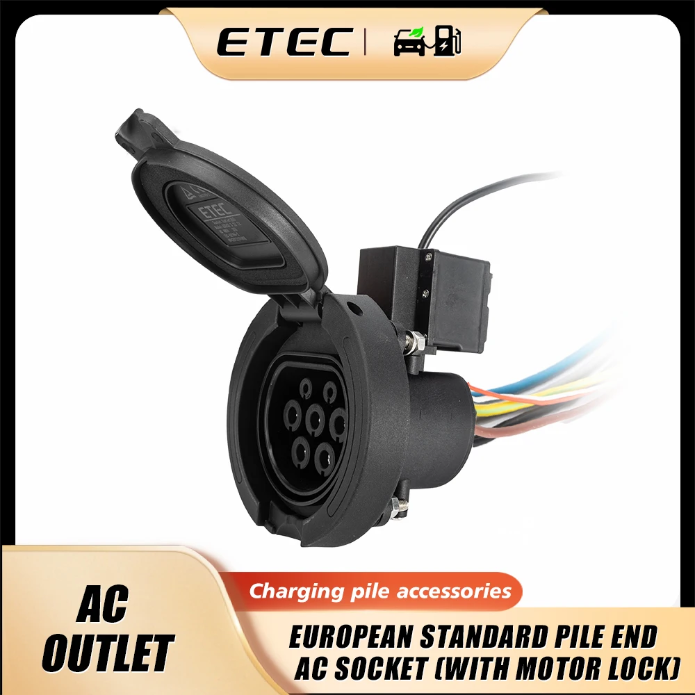 ETEC Ev разъем для зарядки типа