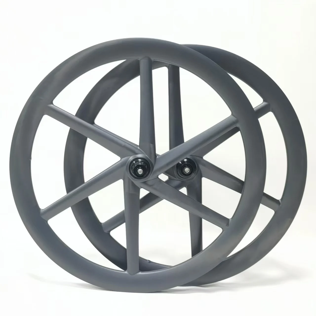 

700C Carbon Fiber Gravel Road Bike 6 Spokes Wheelset Disc Brake 35mm Depth 28mm Width Tubeless Center Lock DT Hub Marble Finish