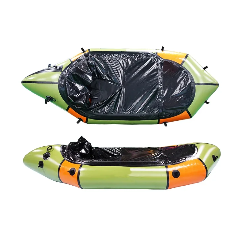 China  ultralight TPU fabric 1-Person PackRafting, Canoe  , Fishing boat, river raft