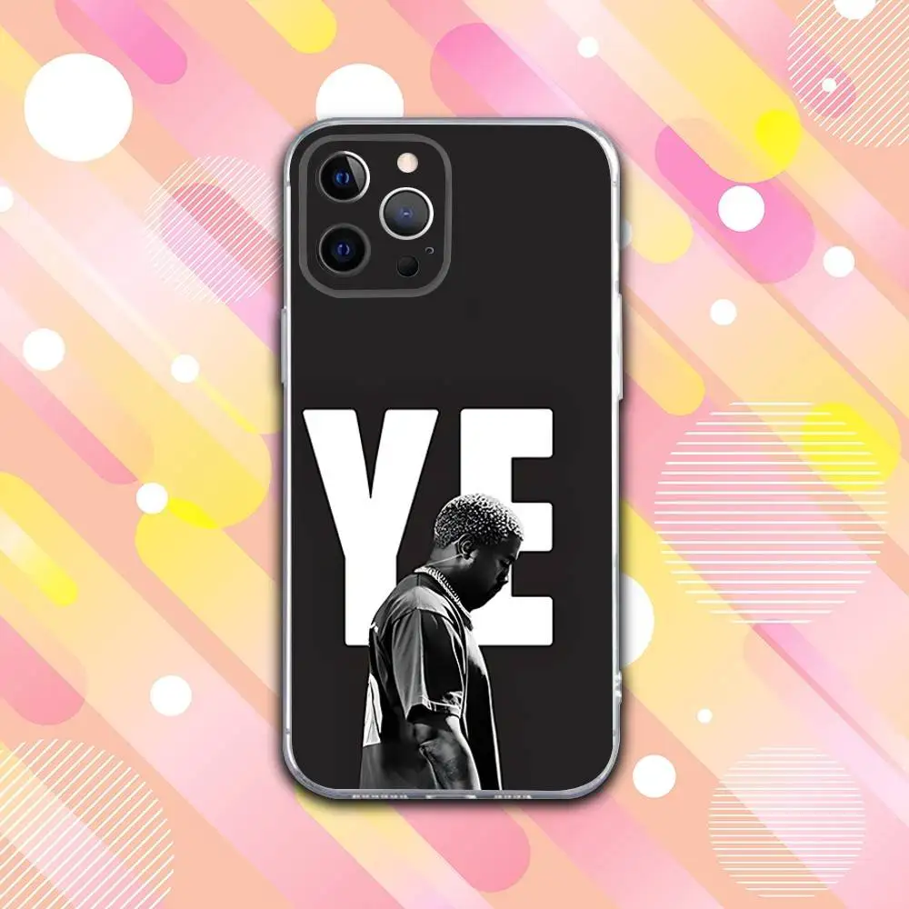 حافظة هاتف K-Kanye Rapper West Bully لهاتف iPhone 17,16,15,14,13,12,11 Pro,Max,Plus,X,XS,XR,SE4,E غطاء ناعم شفاف صغير