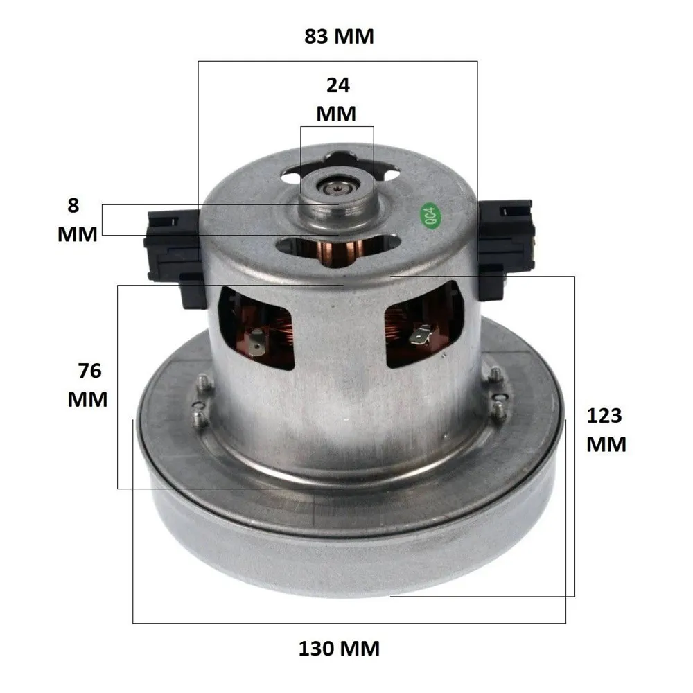 Compatible for Volta U6420CD Vacuum Cleaner Motor 1900 W