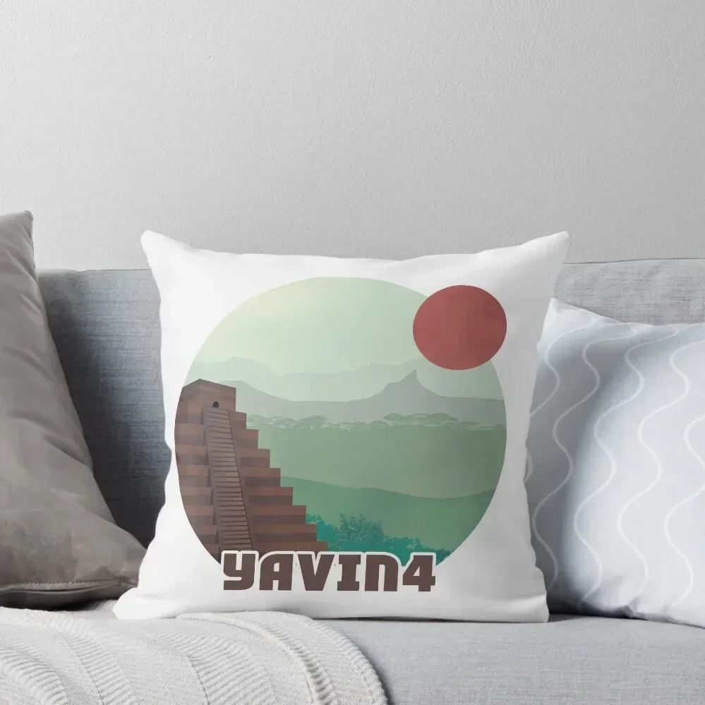 

Yavin4 Retro Travel Poster Throw Pillow Luxury Pillow Case Anime Decorative Cushions For Luxury Sofa Cushions Home Decor pillow