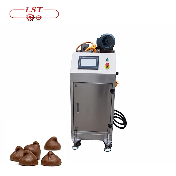 LST Automatic Chips Depositing Line , 400-1200mm Width Chocolate Chips Drops Buttons Depositor Machine