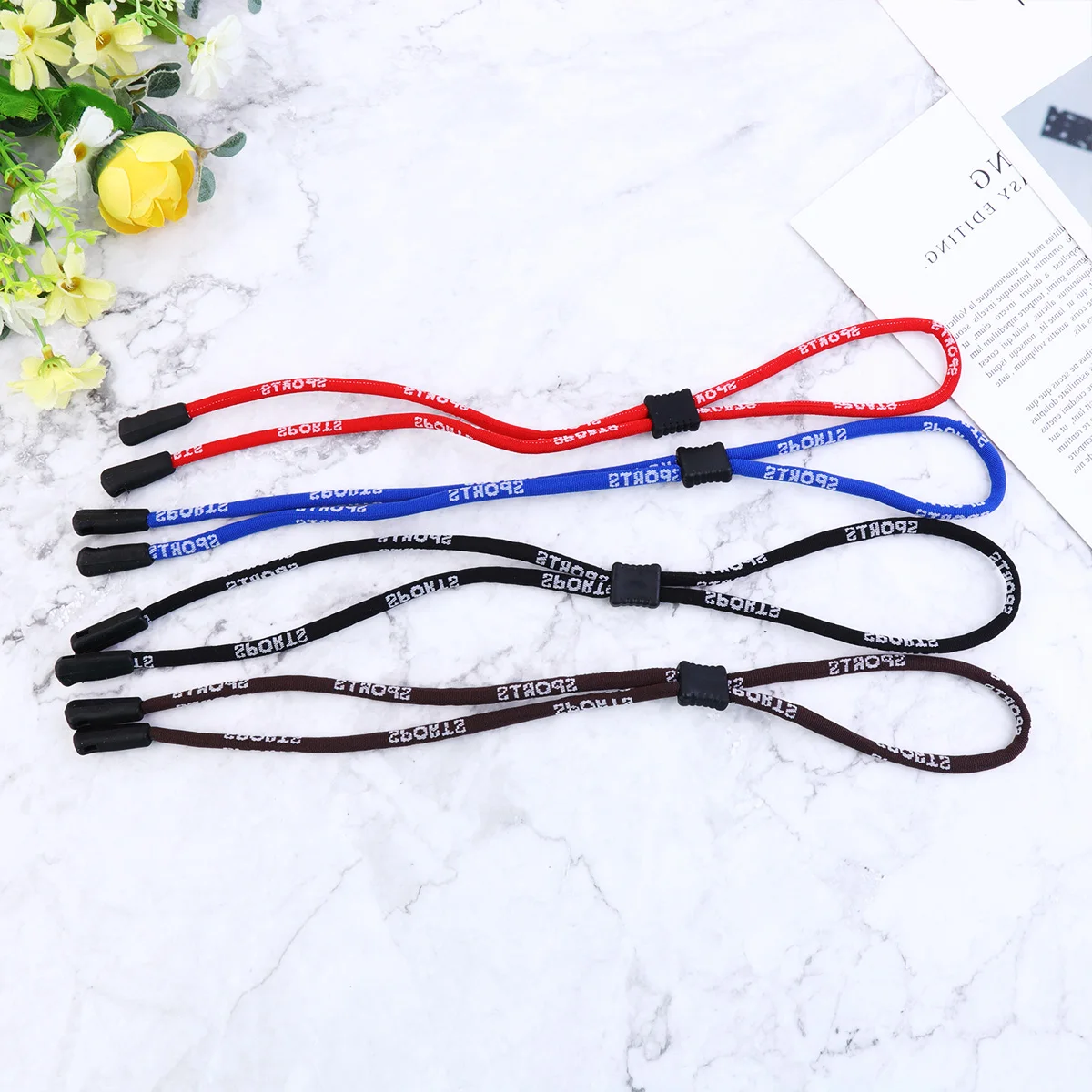 регулируемая веревка для очков