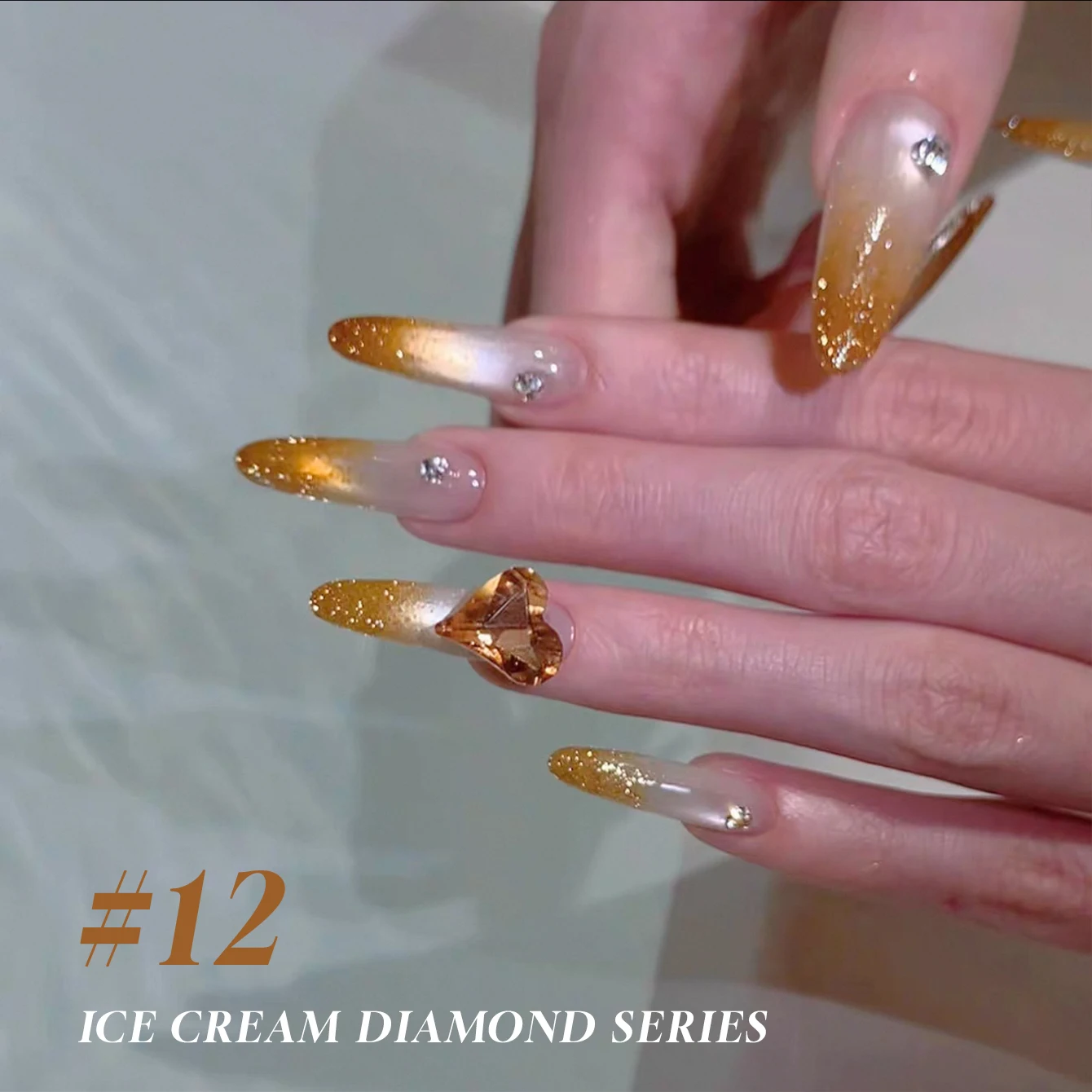 1 قطعة شاكا الخريف الآيس كريم البريق الأزرق الأحمر الأرجواني هلام طلاء الأظافر 2025 جديد مزاجه تبييض مسمار ملصقات الأظافر لوازم #4