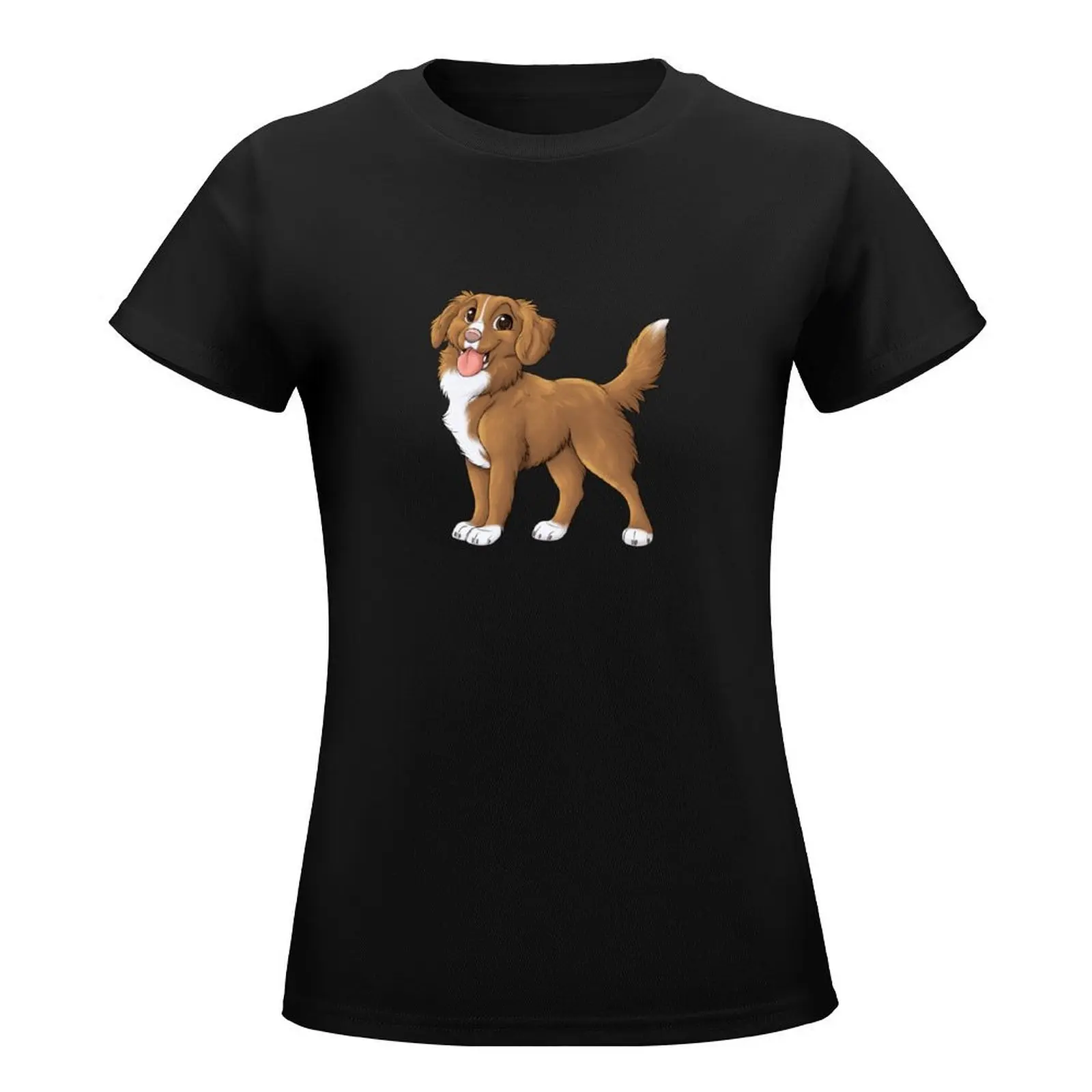 Nova Scotia Duck Tolling Retriever T-Shirt graphics hippie clothes workout t shirts for Women