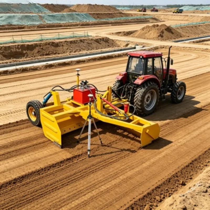 Maintenance‑Free Laser Grader and Land Leveler, Sealed Bearing Scraper for Long‑Life Operation in Harsh Agricultural Environment