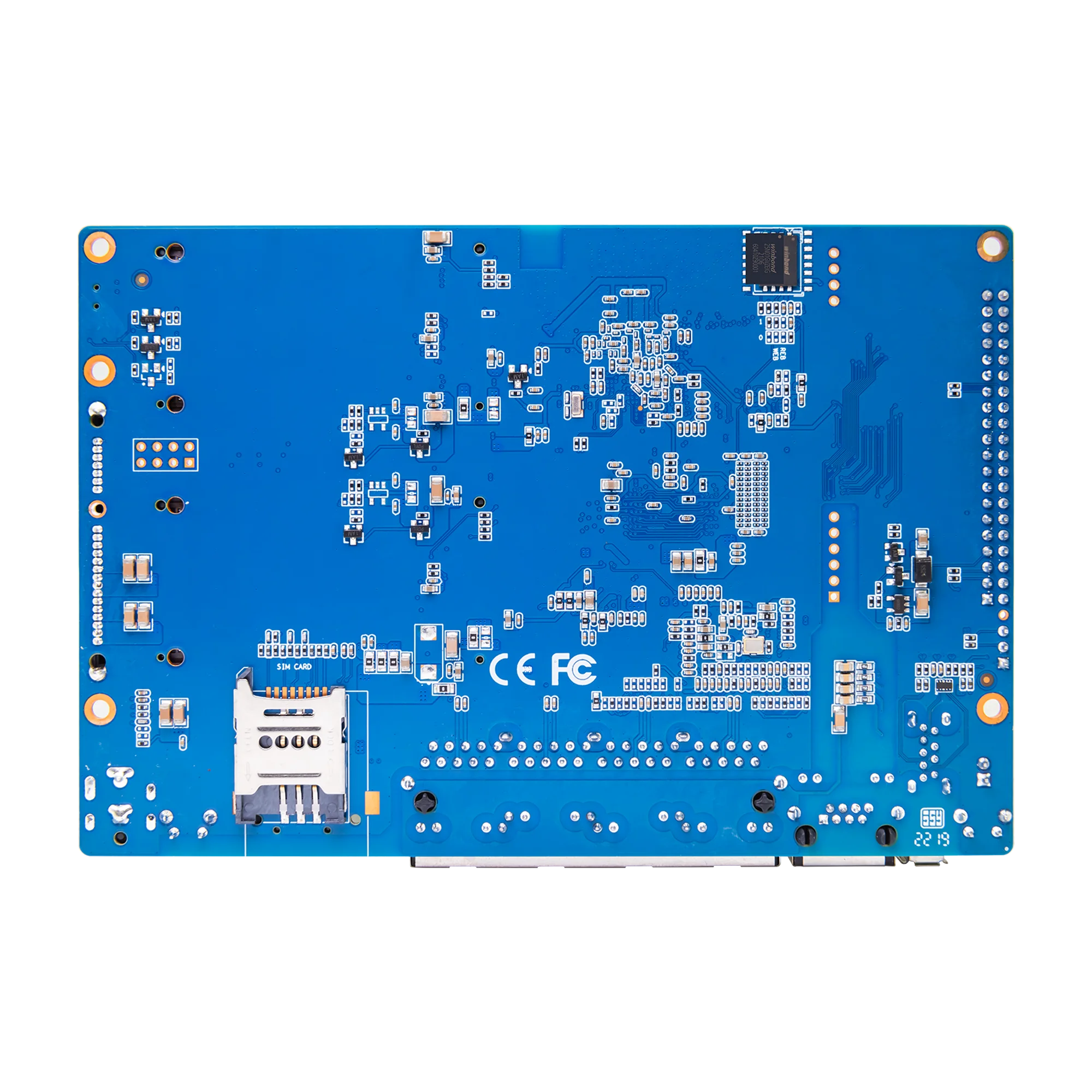 Banana Pi BPI-R64 MediaTek MT7622 64 bit Dual-core ARM 1G DDR3 8G eMMC Support 4G Module BT5.0 Wifi POE SATA Opensource Router