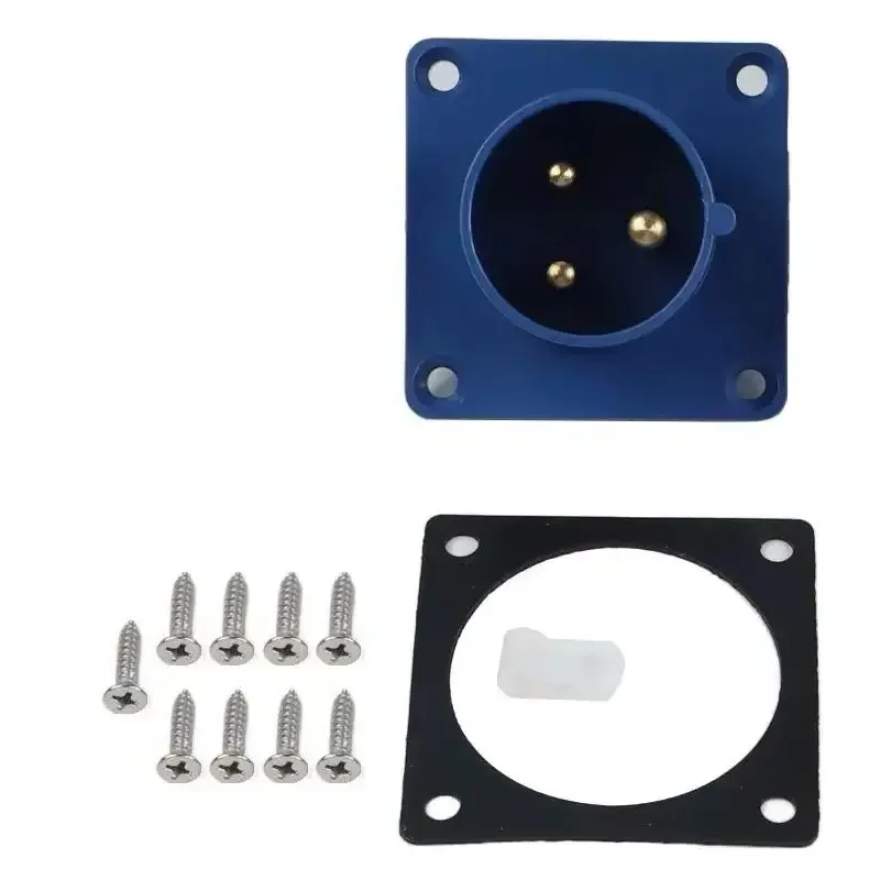 RV Modification Accessories 16A/23A External Socket Waterproof Socket For External Power Input Sockets For Campers, Trailers