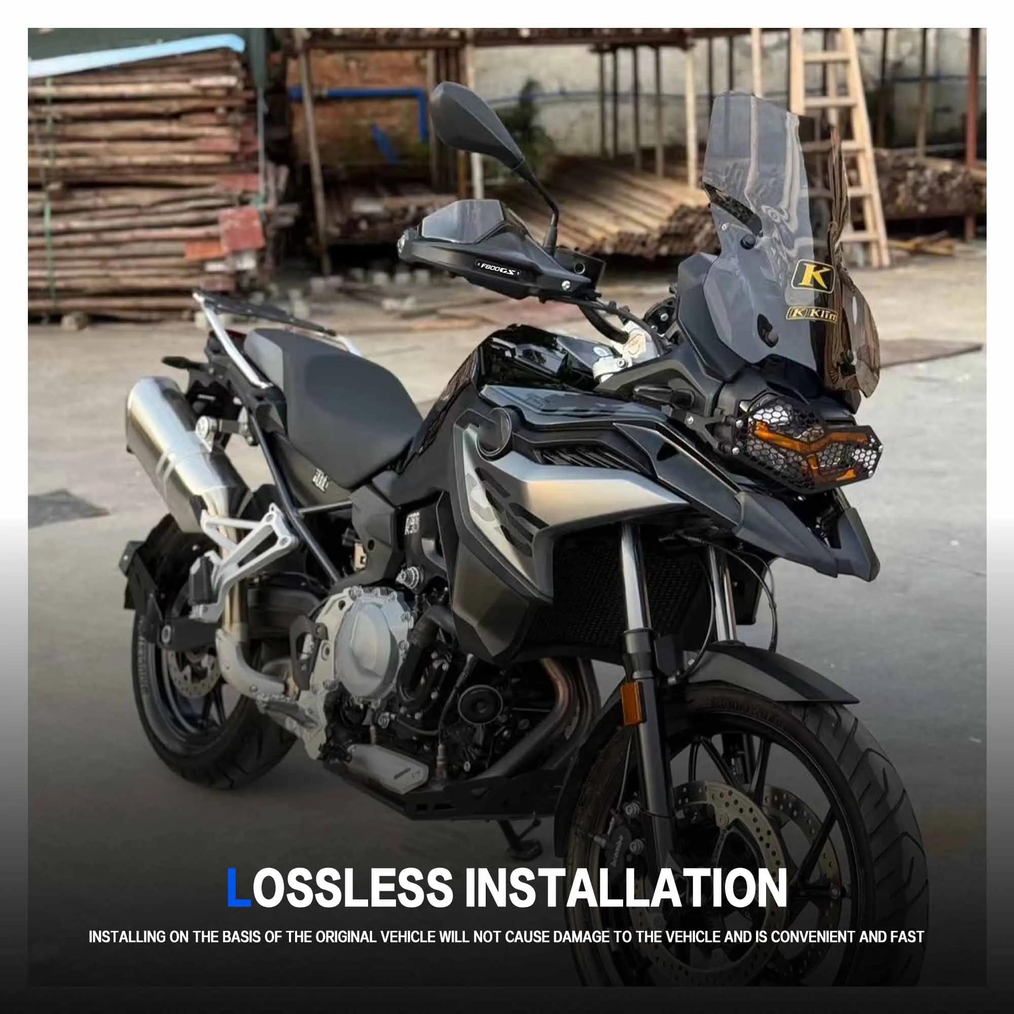 

For BMW F800GS F800 GS 2024-2025 Motorcycle F 800GS Handguards Handlebar Guards Windshiel Protective Cover Lever Protectors