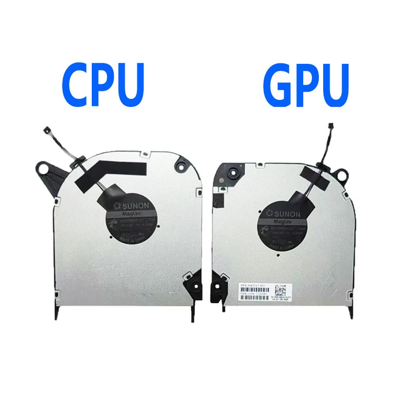 

Z Laptop CPU GPU Cooling Fan For HP Omen 9 Slim 16-U TPN-C167 Cooler N43727-001