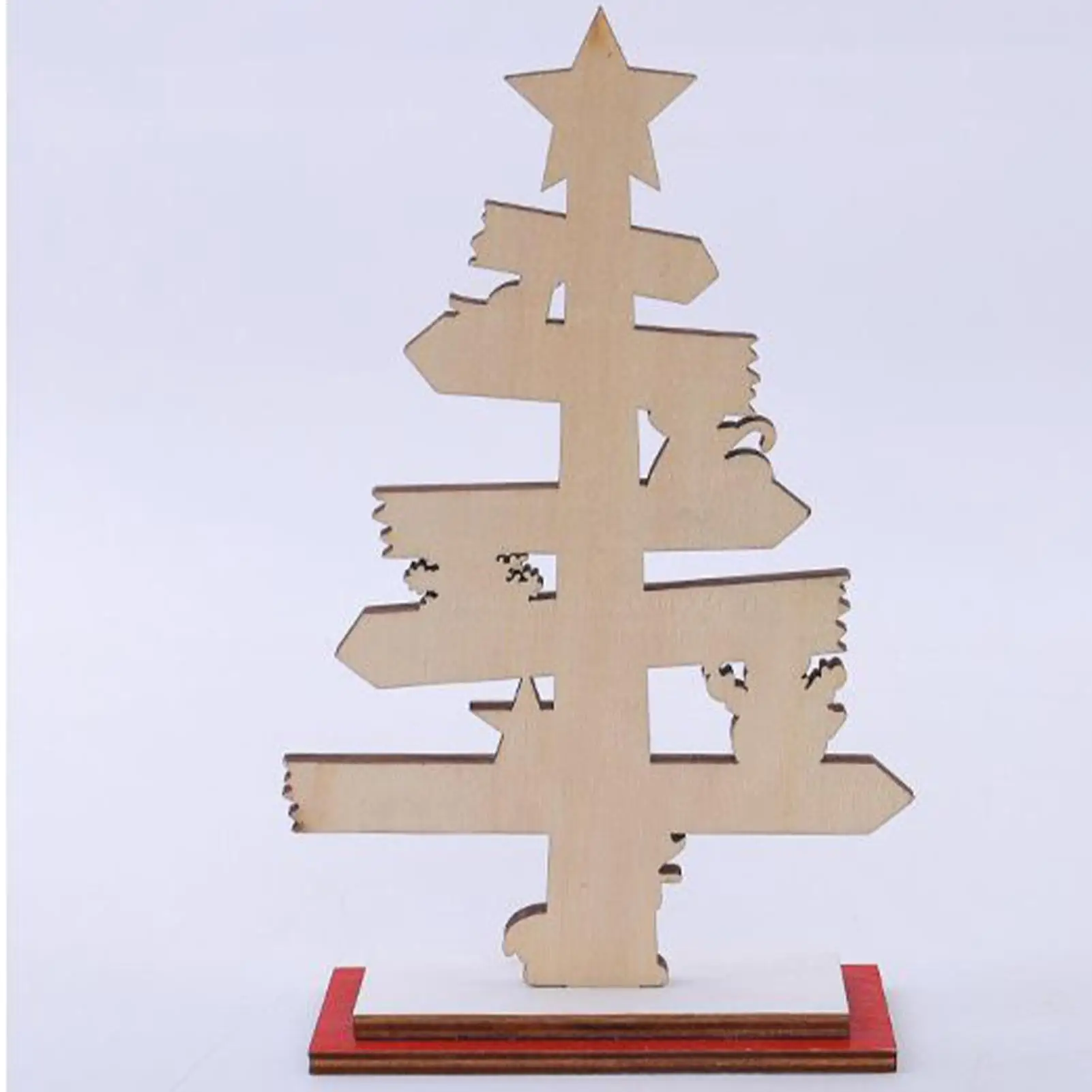 قطع مركزية لطاولة عيد الميلاد، علامة طاولة عيد الميلاد الخشبية، زخرفة مكتبية لقضاء العطلات المنزلية، المزرعة، رف الحفلات الموسمي #1