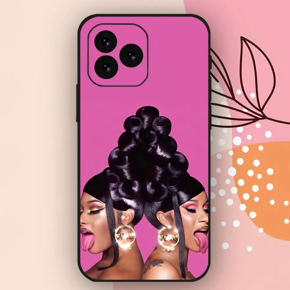 Rapper Cardi B Phone Case For iPhone 11 12 13 14 15 Mini Plus Pro Xs Max X S Plus XR Shell