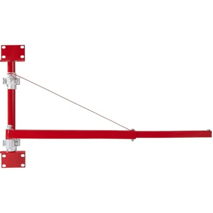 

Happybuy Electric Hoist Support Arm - 1320 lbs Max Load 180 Swivel Steel Frame for Workshop Garage Lifting
