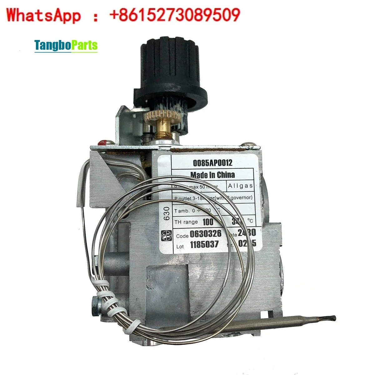 Gas Fryer OVen Spare Parts 0630326 0085AP0012 100~340℃ Degree Thermostatic Gas Control Valve For EUROSIT 630 Replace