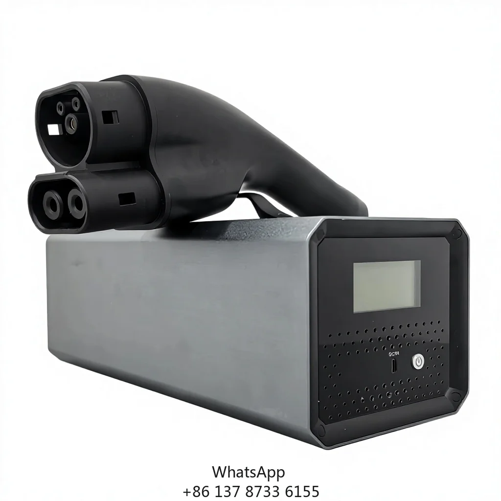 CCS2 V2L Discharger Outdoor Portable 5KW Electric Vehicle Power Export Converter Custom 2026 New CE/UL/ROHS Certificated Bulk