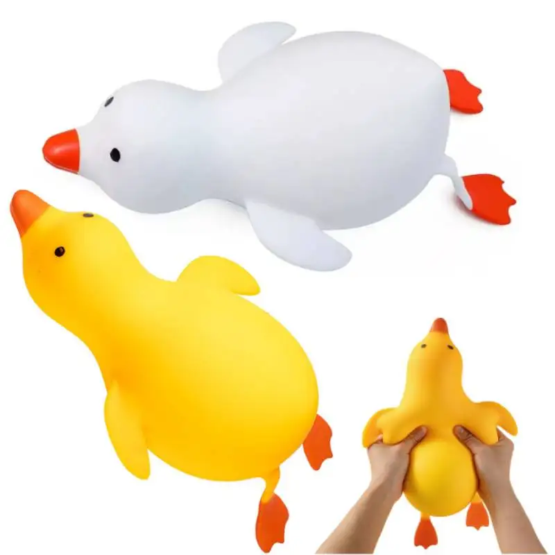 Duck Squishy Toys Kawaii Squishies Duck Squeeze Toys Fidget Toy for Adults & Kids Ultra Soft Slow Rising Squishy Fun Sensory Toy view 2