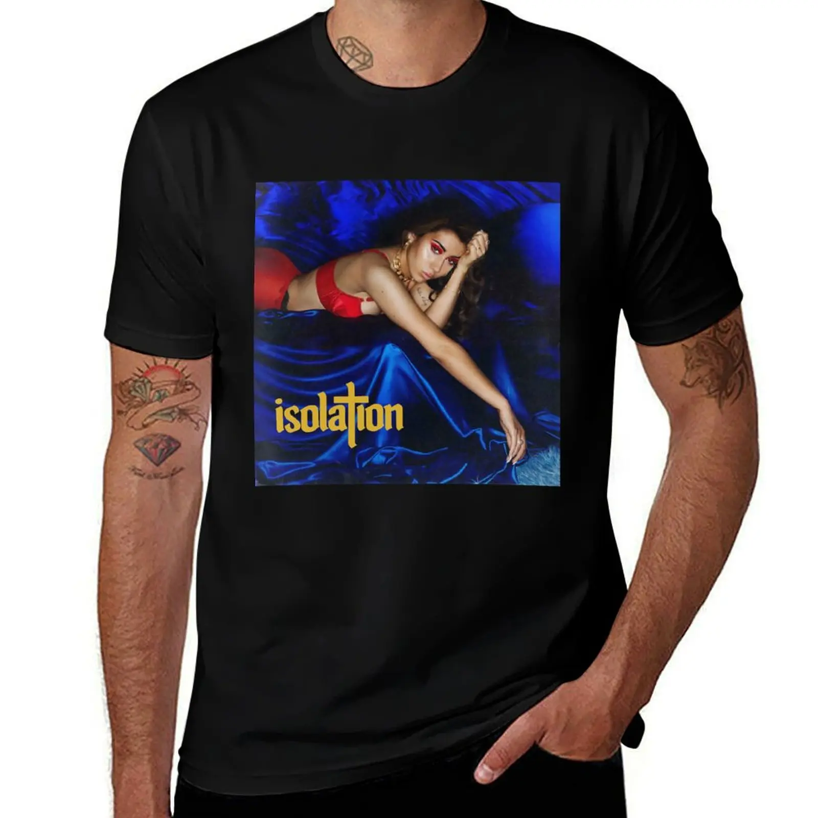Boys Girls Team Kali Uchis Isolation Music Awesome T-Shirt Classic Crew Neck Cotton T-Shirt