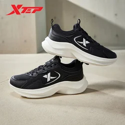 Xtep Running Shoes Women Soft Lightweight Shock Absorption Sports Shoes Wear-Resistant Non-Slip Women's Sneakers 877418110023