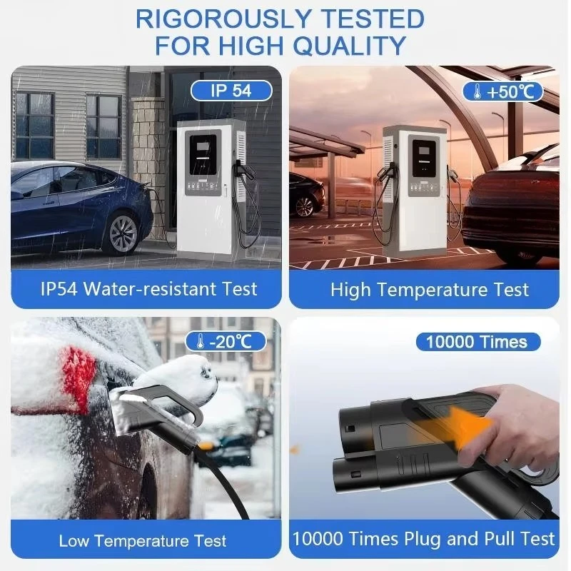 Professional Column Ev Charger Commercial Ev Charger Station Free Standing Outdoor Type for Fleet Operator Campus in South