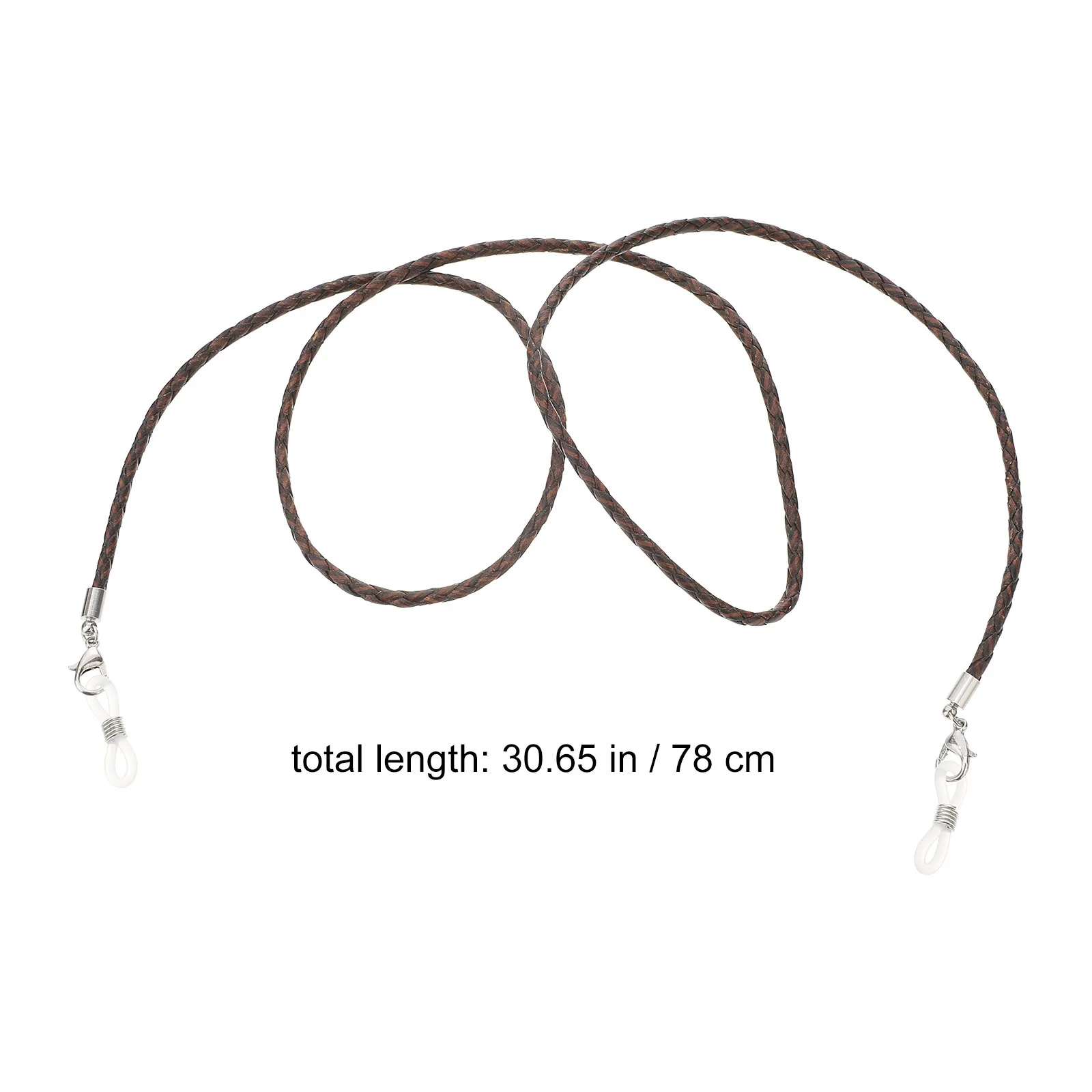 قطعة واحدة من حزام الرقبة خفيف الوزن وناعم ومريح لقناع الوجه وحامل النظارات وسلسلة آمنة مضادة للفقدان للبالغين والأطفال