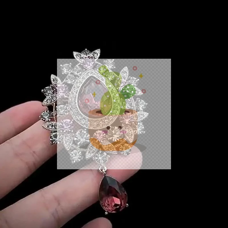 Винтажные броши в стиле барокко для женщин, унисекс, значок со стразами, булавки для банкета, вечеринки, рюкзака, подарки, ювелирные аксессуары