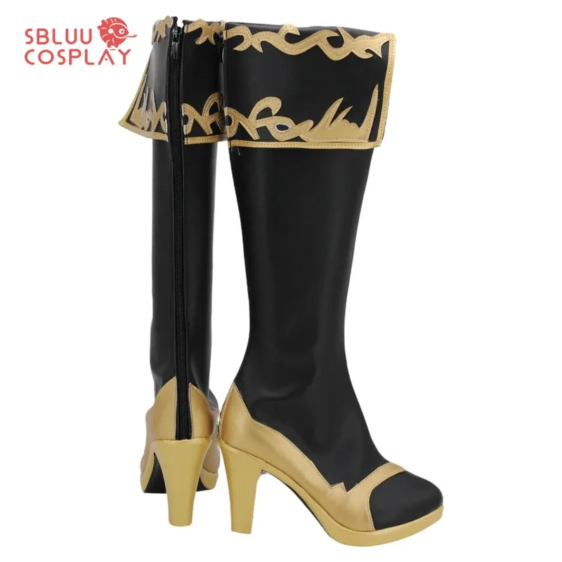 qq28LQSBluuCosplay LOL Miss Fortune the Bounty Hunter أحذية كوسبلاي مصنوعة حسب الطلب