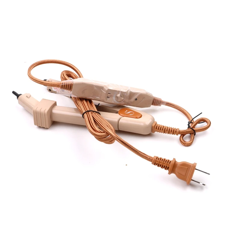 1Pcs Adjustable Temperature 220℃ Professional Hair Extension Fusion Iron Heat Hair Connectors Keratin Melting Tool