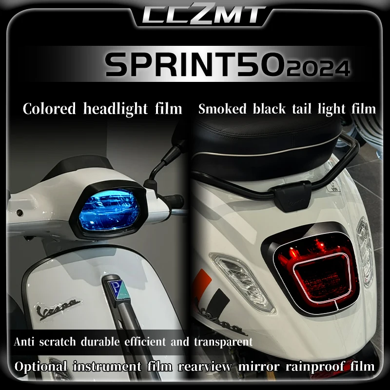 

For Vespa SPRINT 150 Sprint 150 2024 headlights protection film tail light film instrument film modification accessories